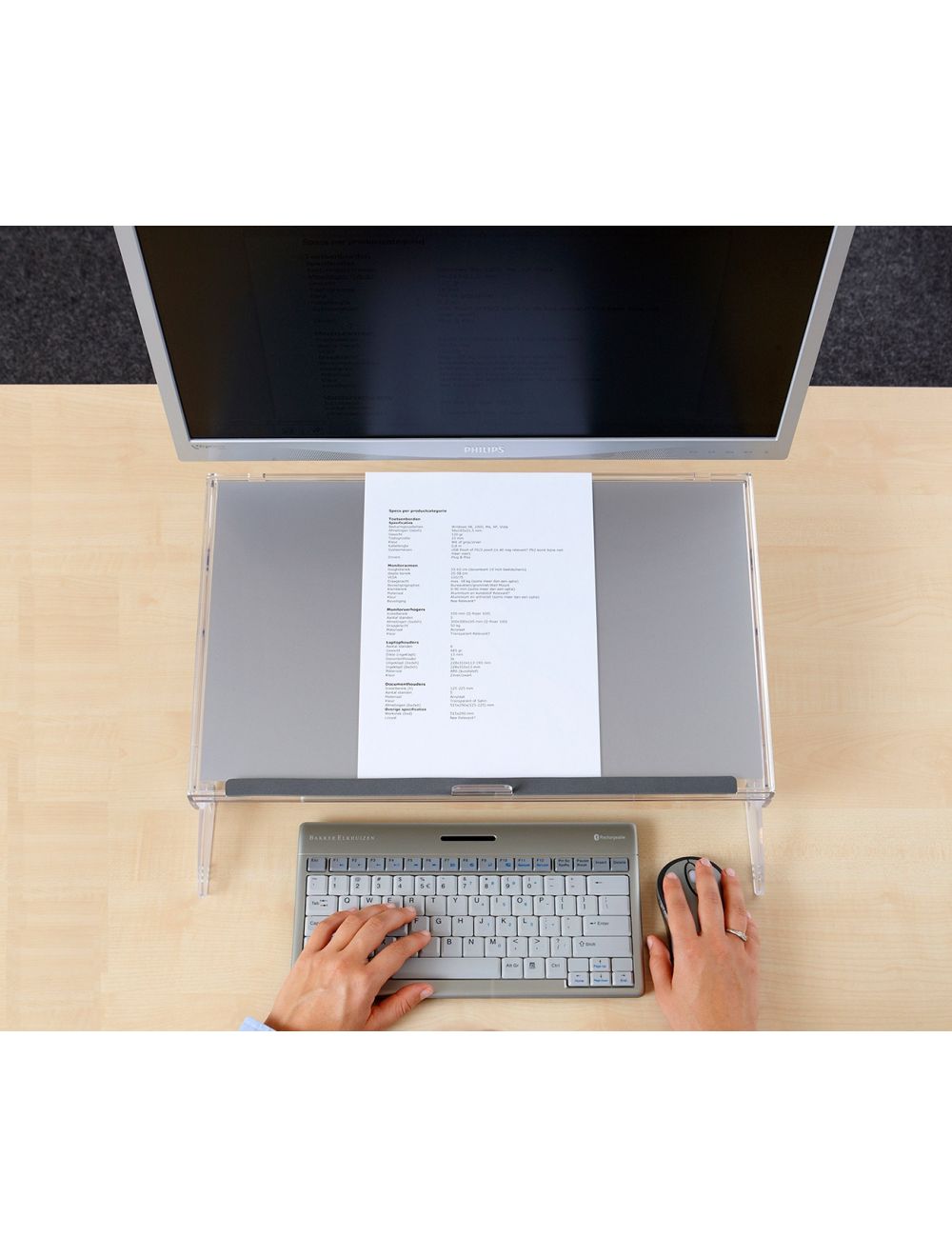 Writing platform & Document Holder Flexdesk 640